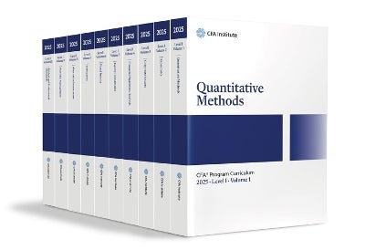 2025 CFA Program Curriculum Level I Box Set by CFA Institute Paper Plus