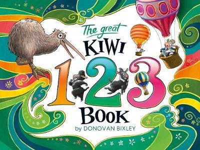 The Great Kiwi 123 Book by Donovan Bixley | Paper Plus