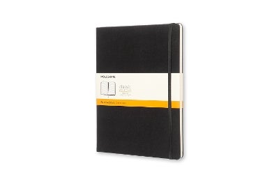 Moleskine Extra Large Ruled Notebook Hard Black | Paper Plus