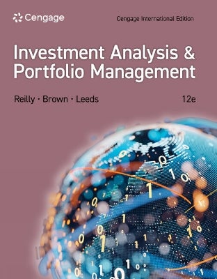 Investment Analysis and Portfolio Management, Cengage International
