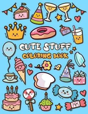 Cute Stuff Coloring Book by Nick Marshall | Paper Plus