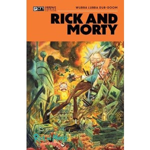 Oni Lettering Rick and Morty Oni Compact Comics Edition: Wubba Lubba Dub-DOOM by Tom ...