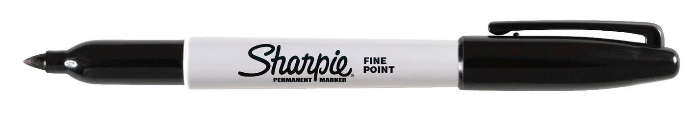 Sharpie Marker Permanent Fine Black