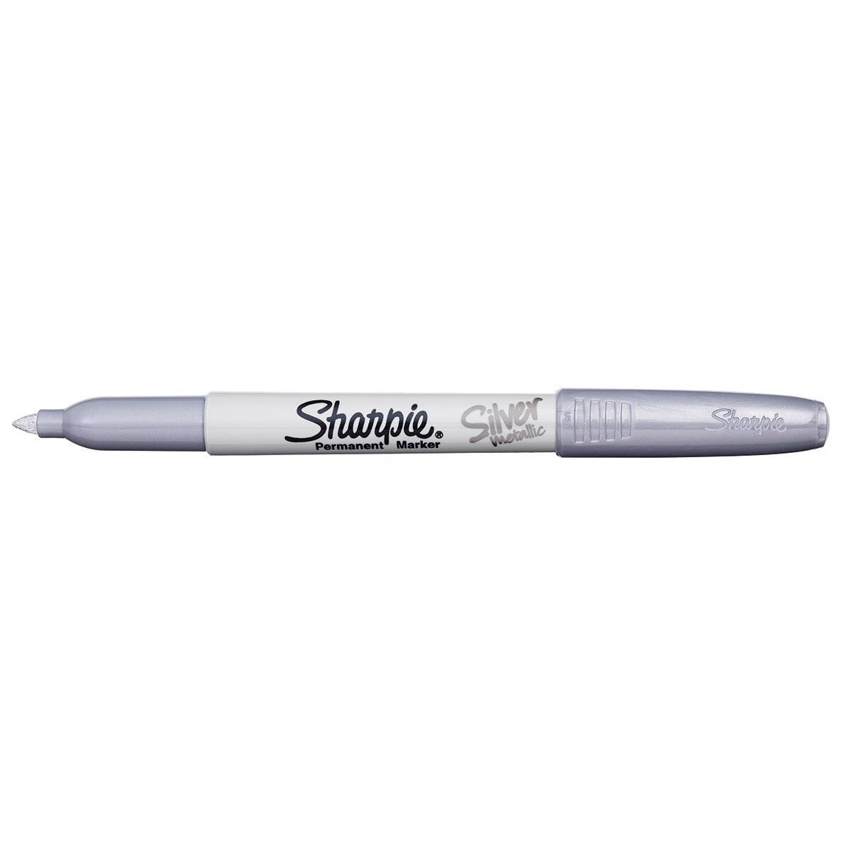 Sharpie Permanent Fine Marker, Metallic Silver | Paper Plus