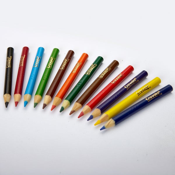 Go Coloured Crayola Coloured Pencils Half 12Pk | Paper Plus