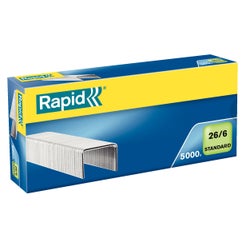 Rapid Staples 26/6 Pack 5000