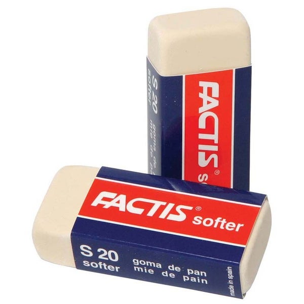 Factis Eraser Soft White S20 -