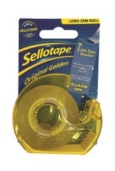 Sellotape Tape Cellulose 18mmx33m With Dispenser