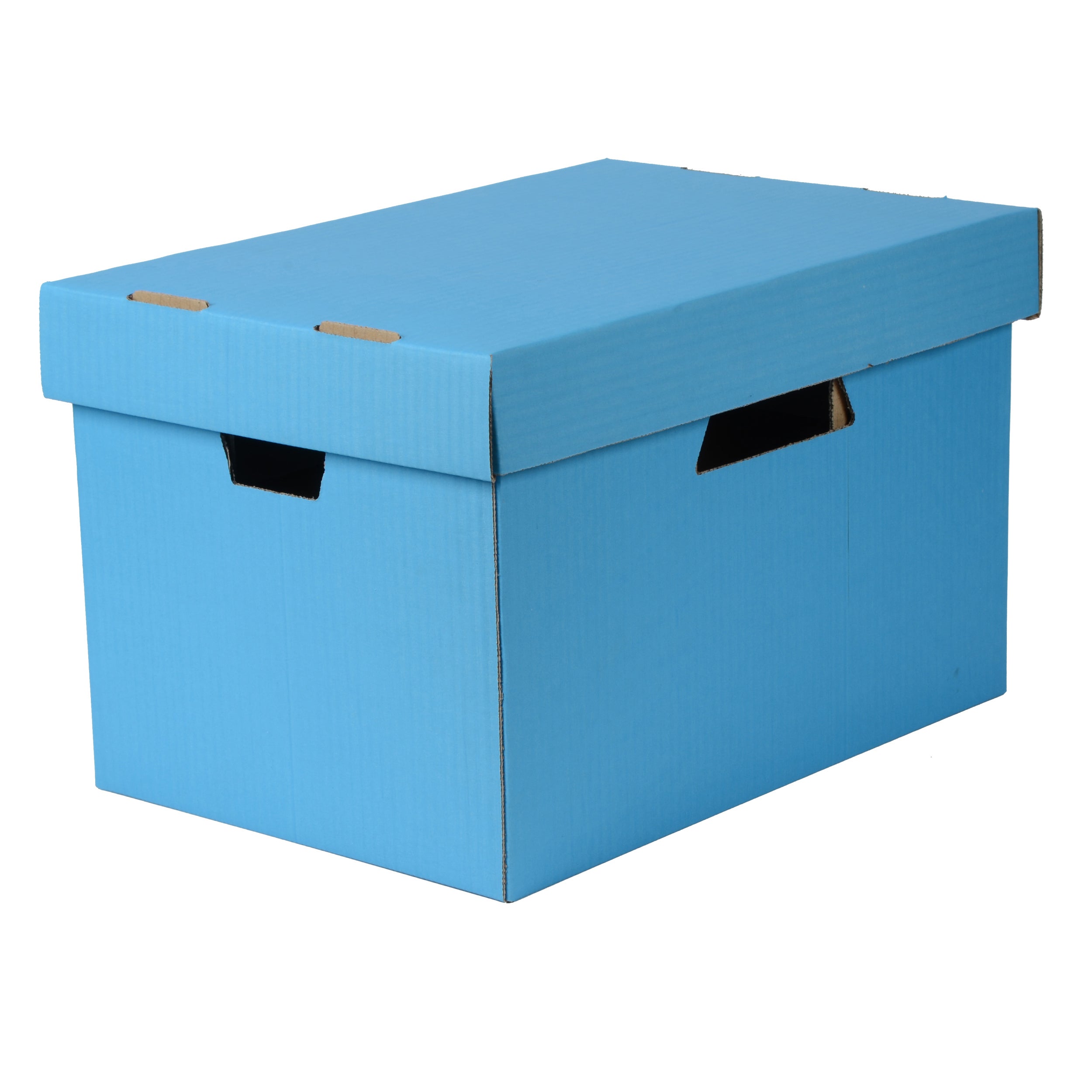 flat storage boxes with lids