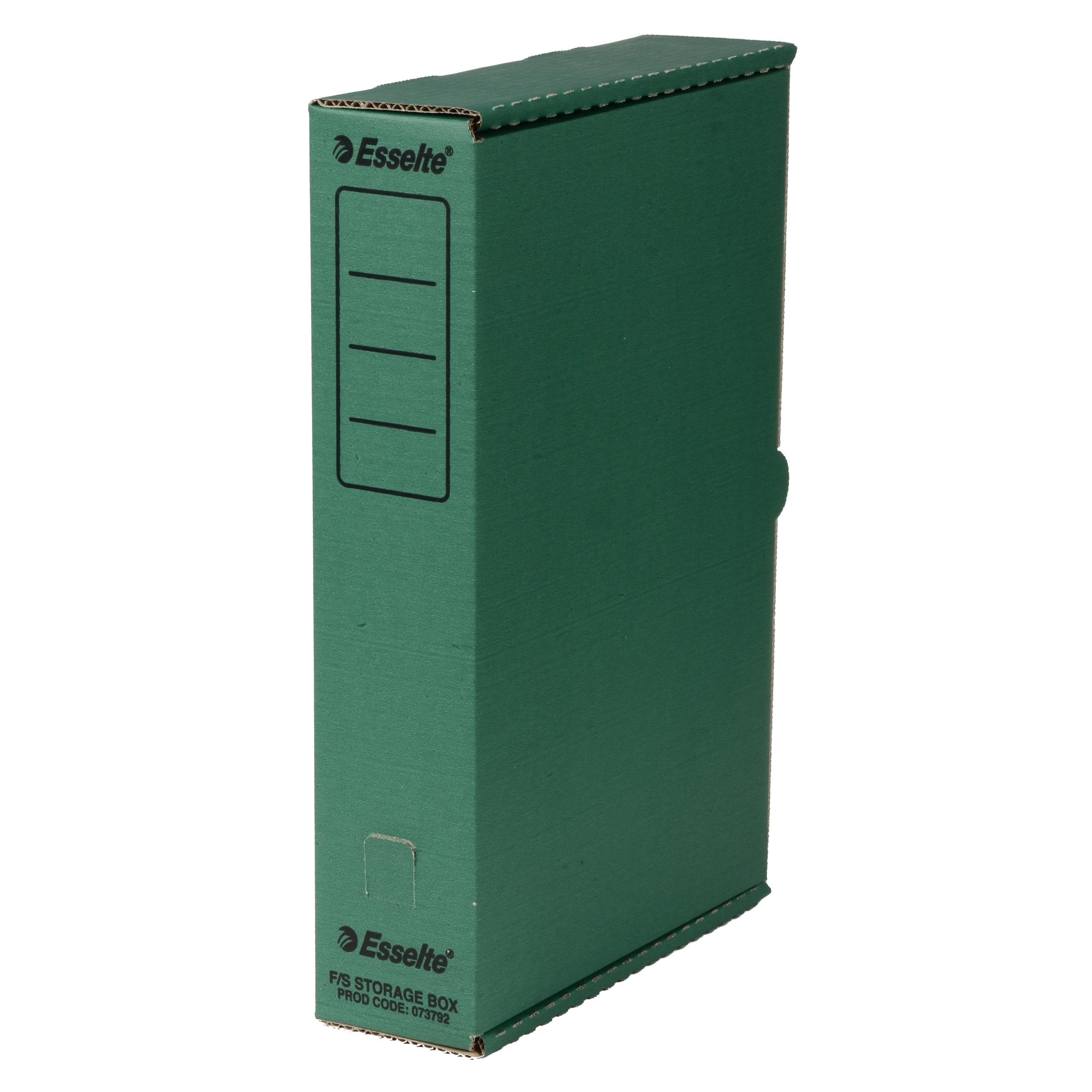 Esselte Storage Box Foolscap Green | Paper Plus