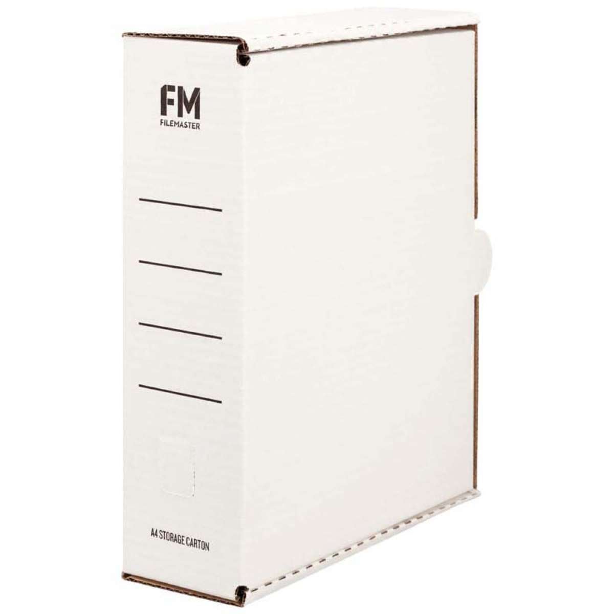 Filemaster Storage Carton White A4 | Paper Plus
