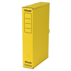 Esselte Storage Box Foolscap Yellow