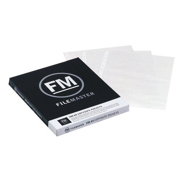 Copysafe File Filemaster A4 Copysafe Pockets, 100 Pack | Paper Plus