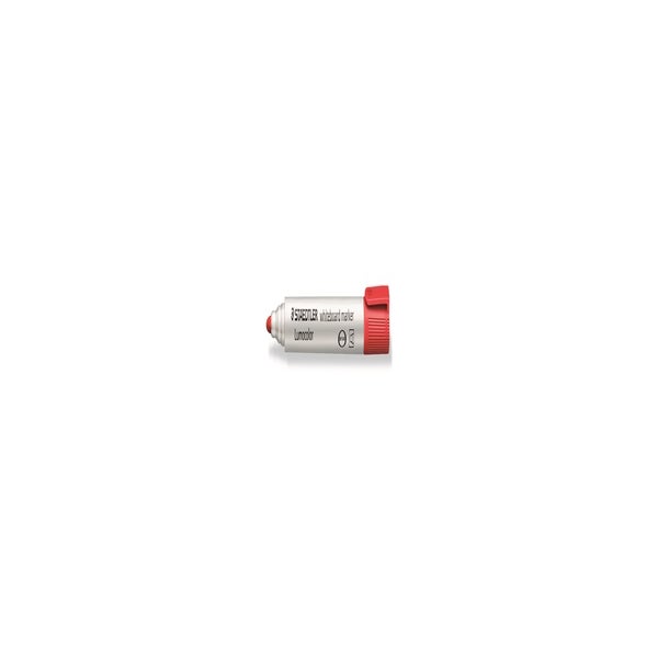 Staedtler Lumocolour Whiteboard Marker 351 with Bullet Tip, Red -