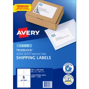 Avery Label L7166 Laser Shipping Labels 100 Sheets Laser ...