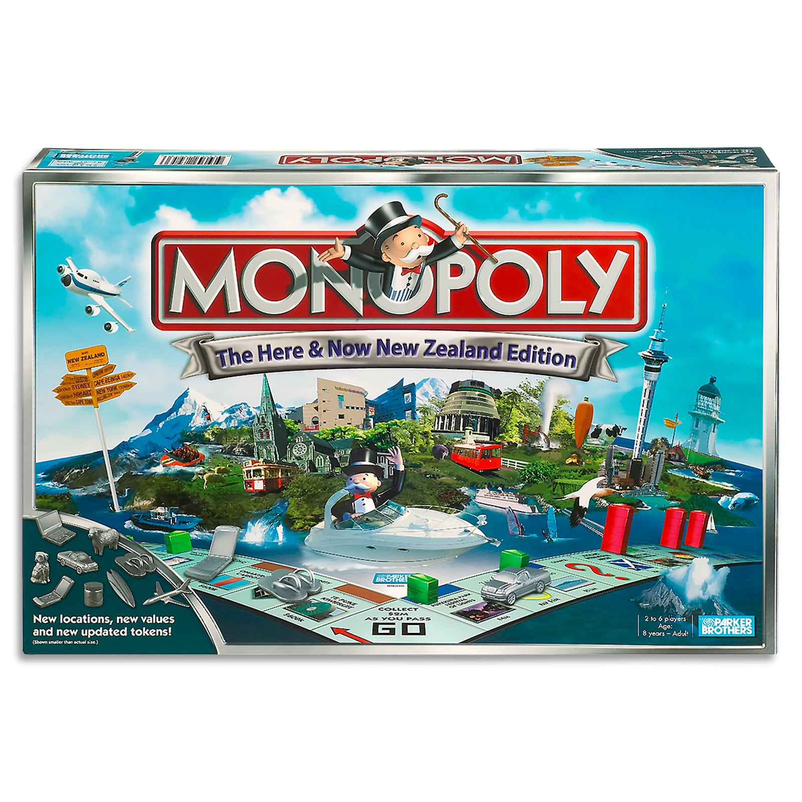 BOARD GAMES - Monopoly Here And Now NZ Edition - Paper Plus