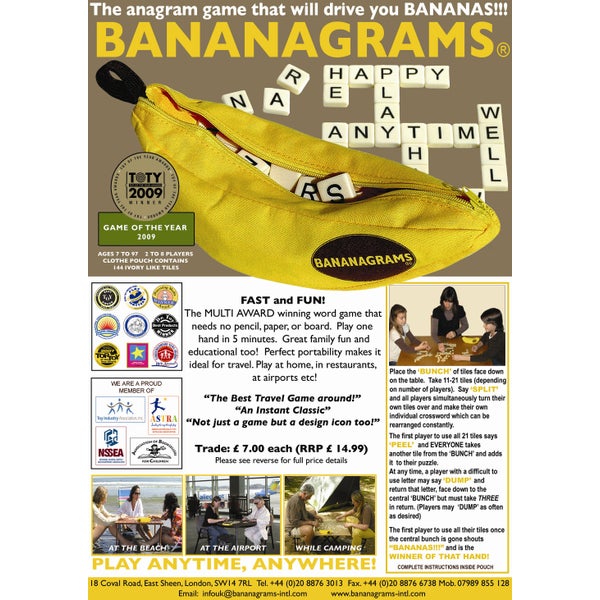 Bananagrams -