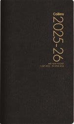 2025/2026 Collins Mid Year Diary Pocket Week To View