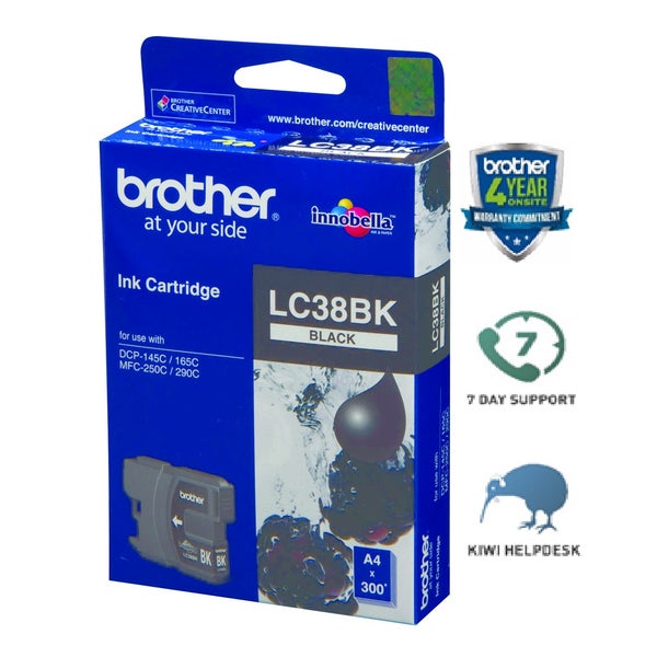 Brother Ink Cartridge LC38BK Black -