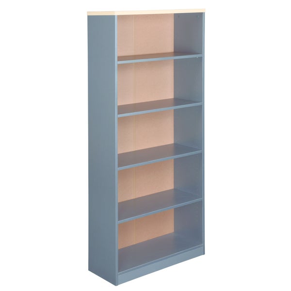 Eko Bookcase 1800H x 800W Maple/Silver -