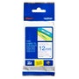 Brother P-Touch Tape TZE235 12mm Blue on White 8m -