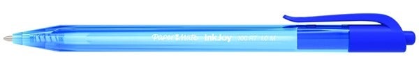 Paper Mate Ballpoint Pen Medium Inkjoy 100RT Blue Paper Plus