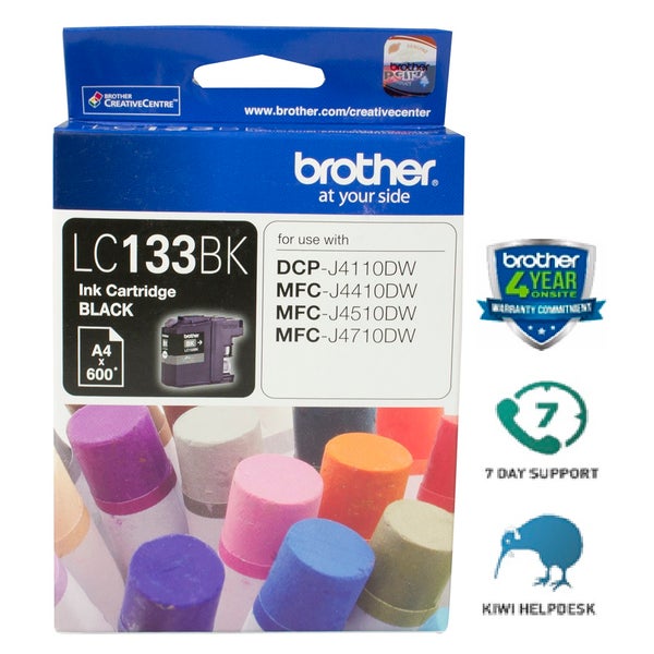 Brother Ink Cartridge LC133BK Black -