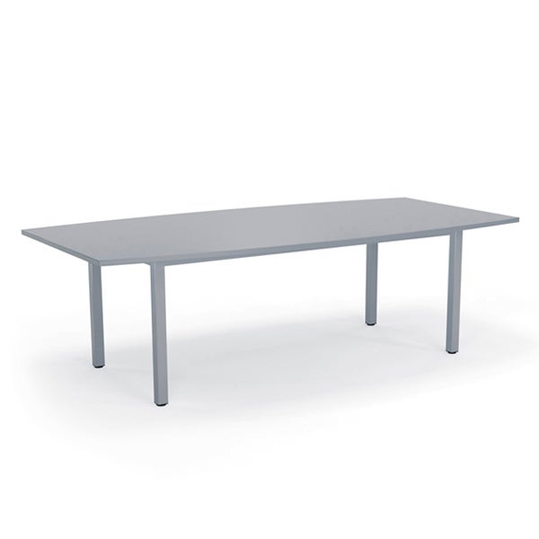 Cubit Boardroom Table 2400 x 1200 Silver -
