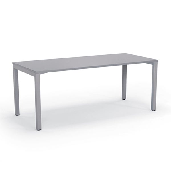 Cubit Desk 1500 x 800 Silver Frame & Silver Top -