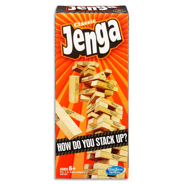 Lot of 3 Jenga Games Regular & Throw N' Go Jenga 
