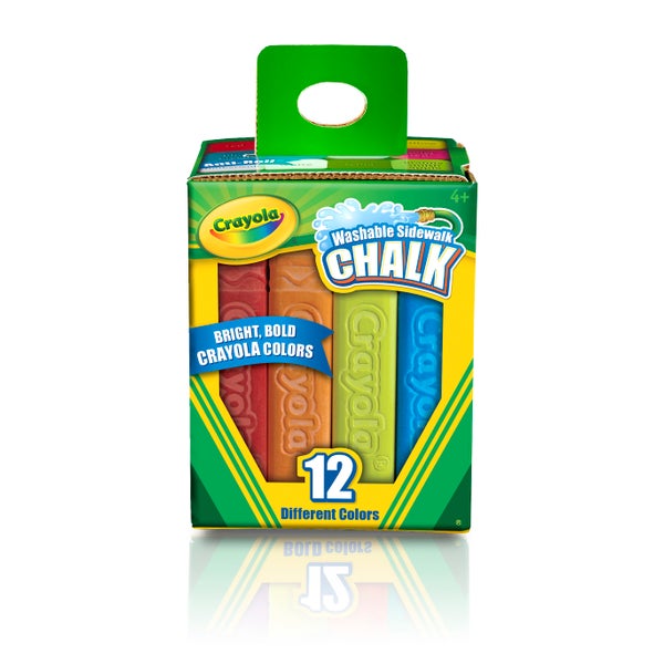 Crayola Sidewalk Chalk 12 Pack -