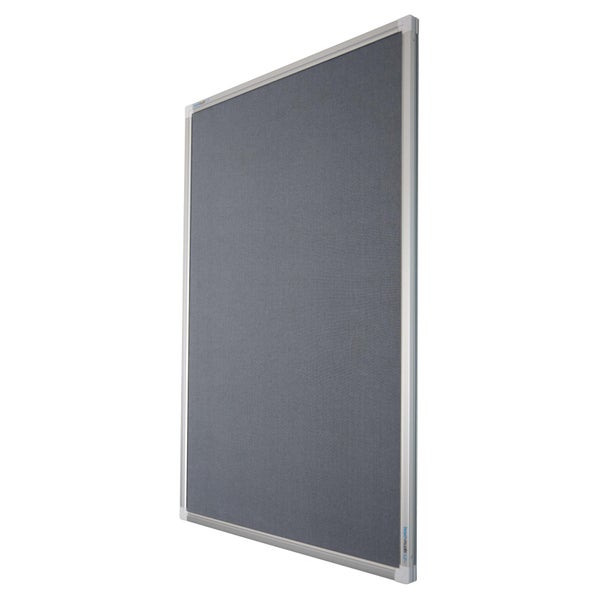 Boyd Visuals Noticeboard Fabric Grey 900x900 -