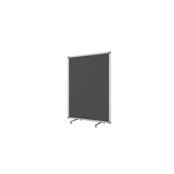 Boyd Visuals Free Standing Partition 900 x 1200mm Charcoal -