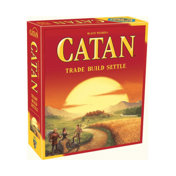 Settlers of Catan Build Trade Settle Paper Plus