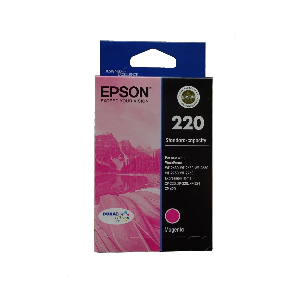 Epson Ink Cartridge 220 Magenta Durabrite | Paper Plus