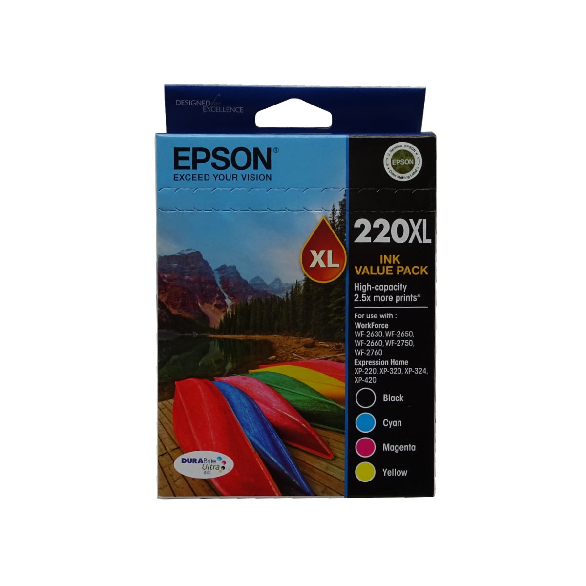 epson ink 220xl value 4 pack