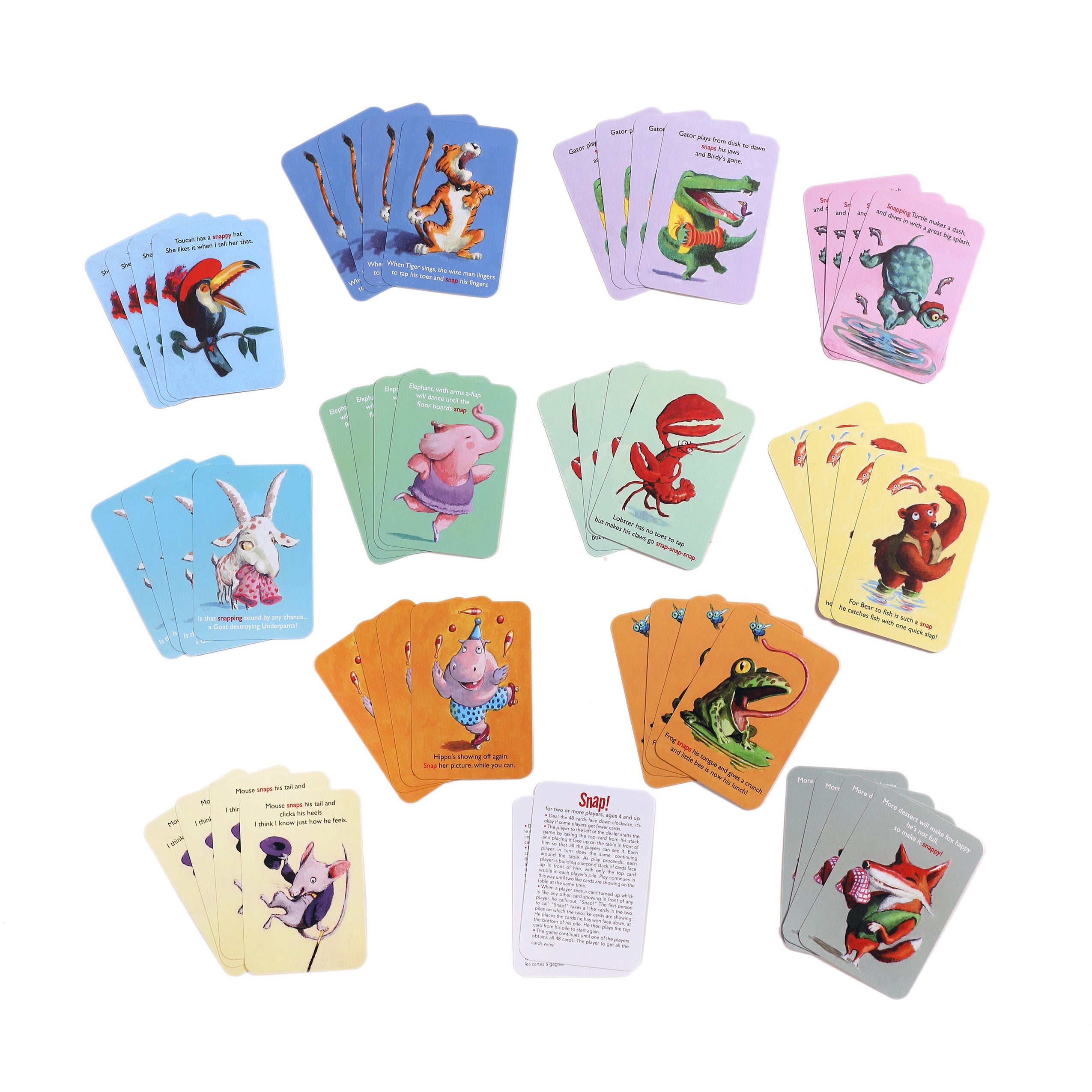 eeBoo Snap Card Game | Paper Plus