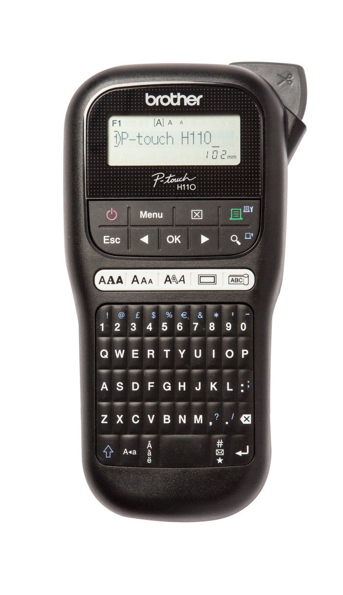 Brother Label Machine P-Touch PTH110 Black | Paper Plus