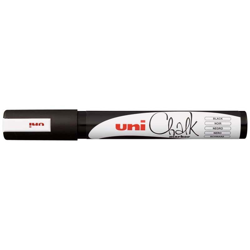 Uni Chalk Marker PWE-5M Bullet Tip 1,8-2,5mm - Sett 8stk - View #9