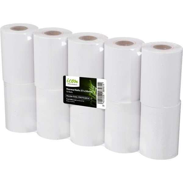 Icon Thermal Roll 57X38 Pack10 -
