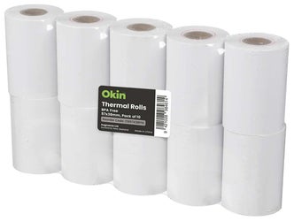 Okin Thermal Roll BPA Free 57x38mm, Pack of 10
