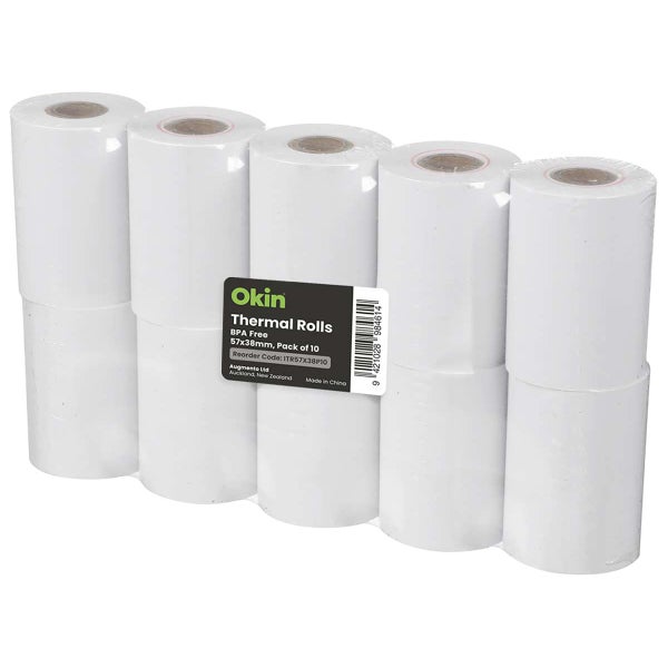 8 Rolls Thermal Paper - BPA Free For Receipts & Tickets