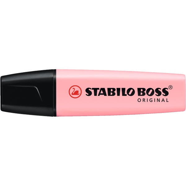 Stabilo Boss Highlighter Pastel Blush Pink -