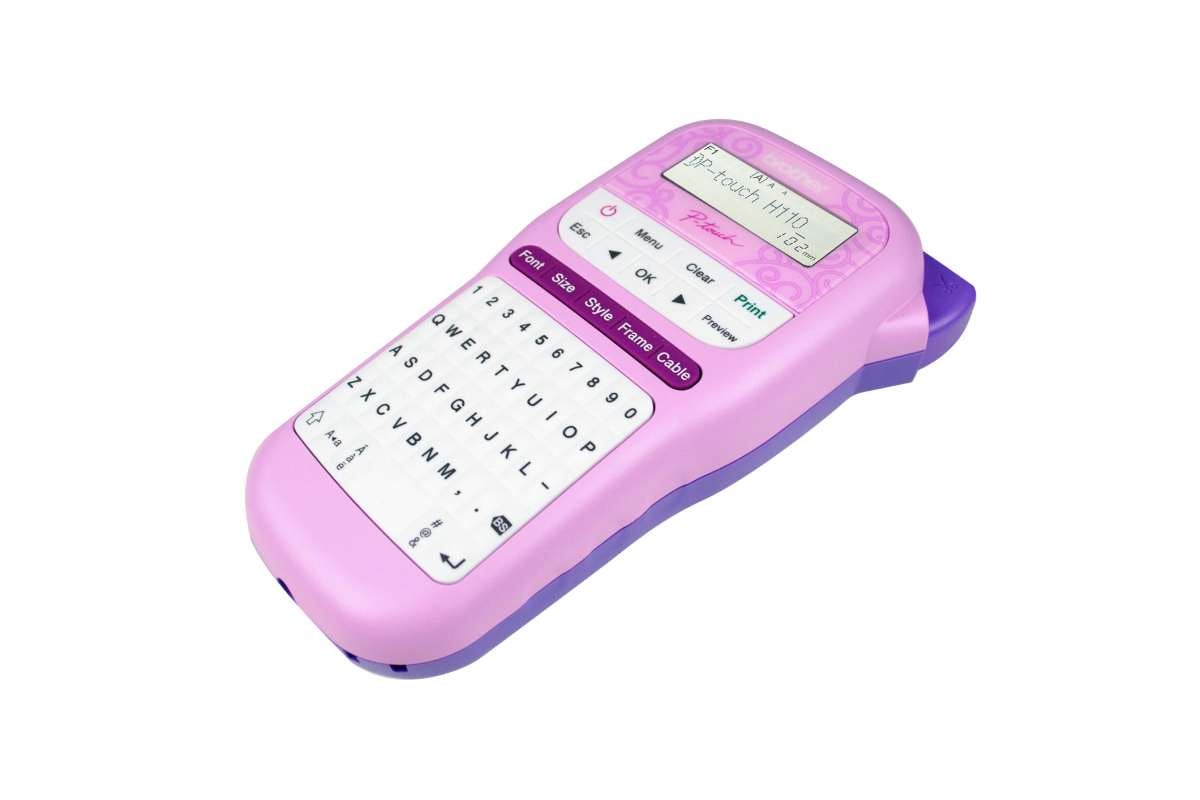 Brother Label Machine PTH110 PK Pink | Paper Plus