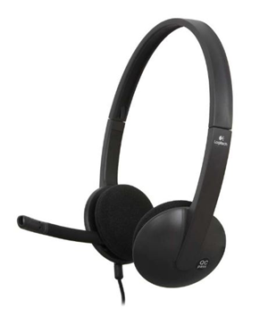 Logitech H340 USB Headset Over Head Paper Plus