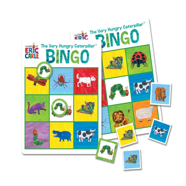 Eric Carle VHC Bingo & Matching Tin Game Paper Plus