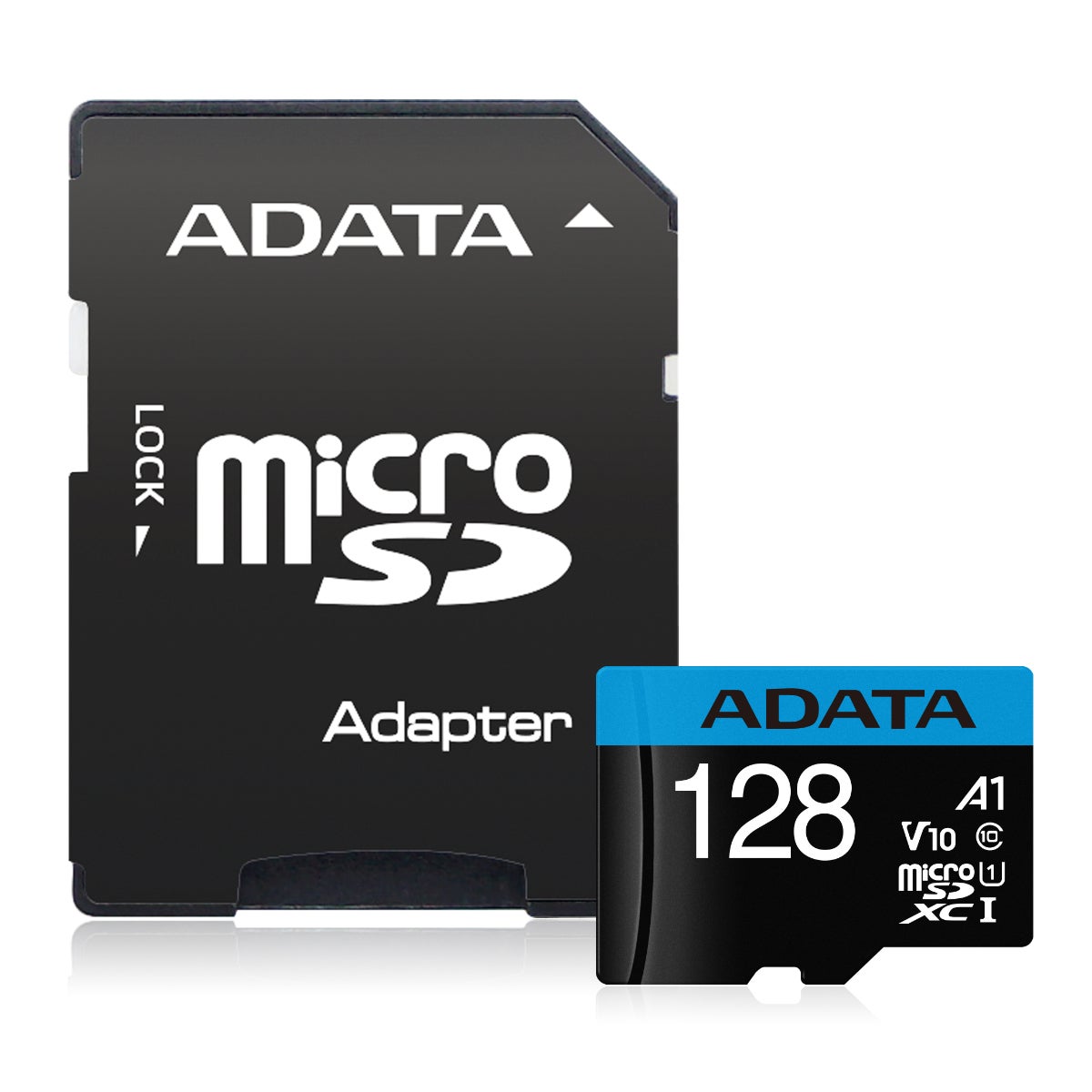 ADATA Premier microSDXC UHS-I A1 V10 Card with Adapter 128GB