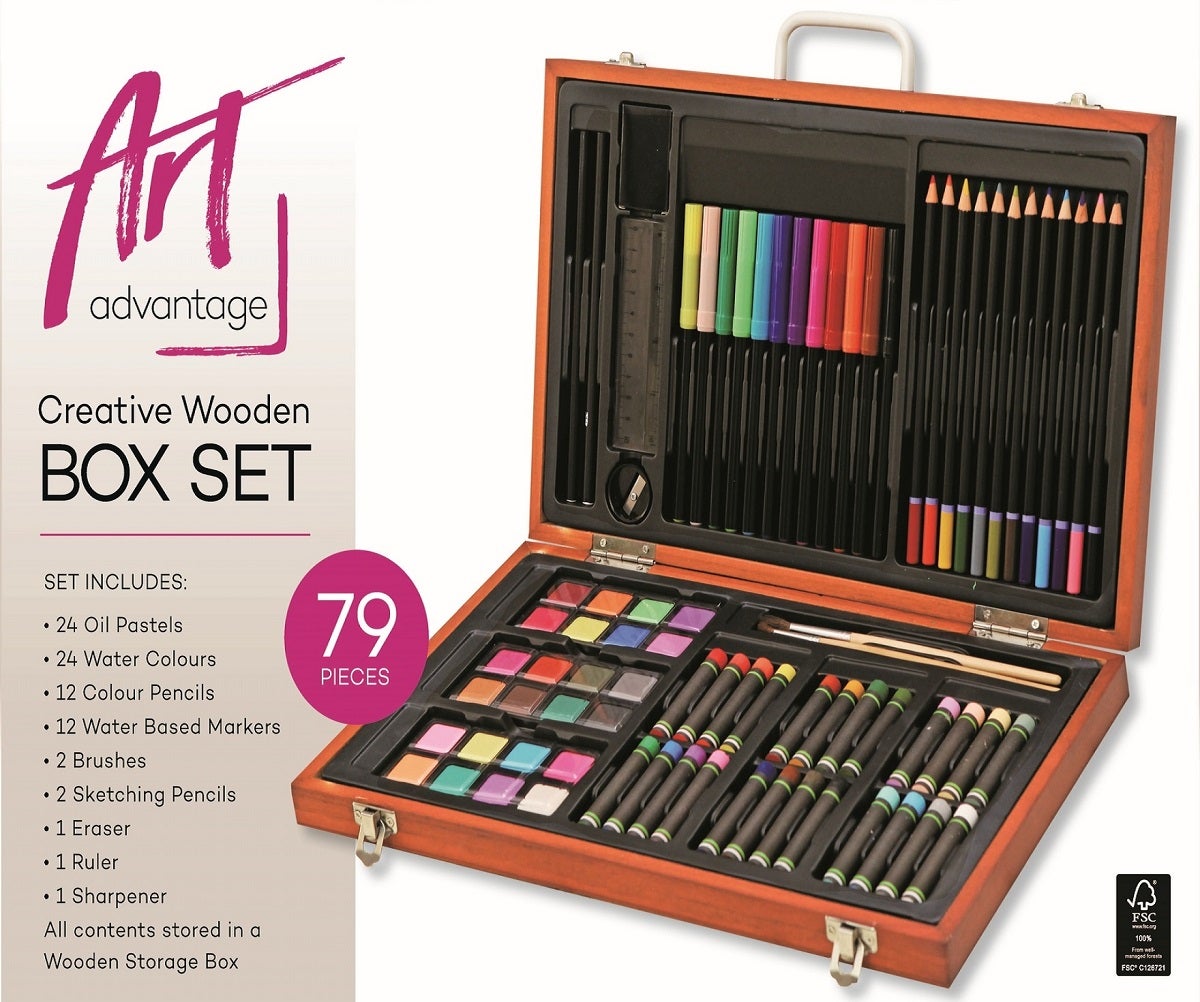 Wooden art deals kit