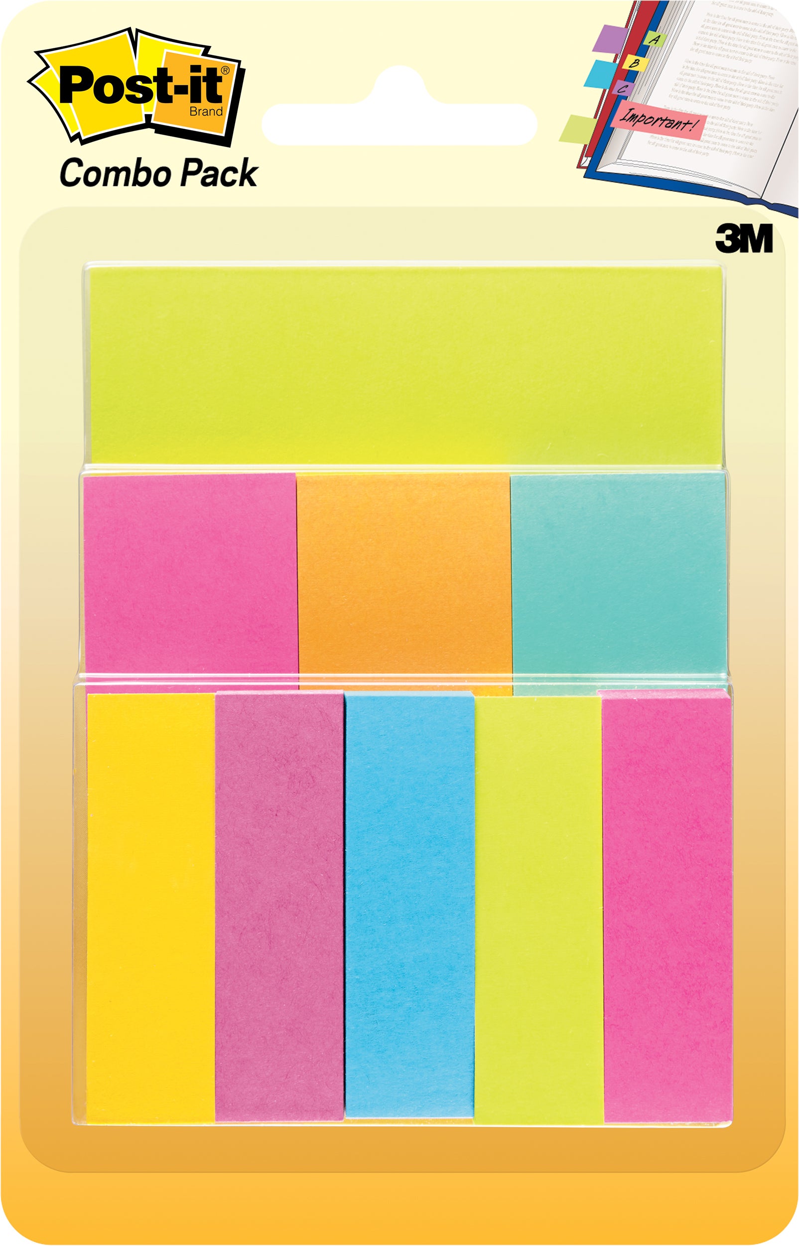 Post-It Notes Page Markers Combo Pack | Paper Plus