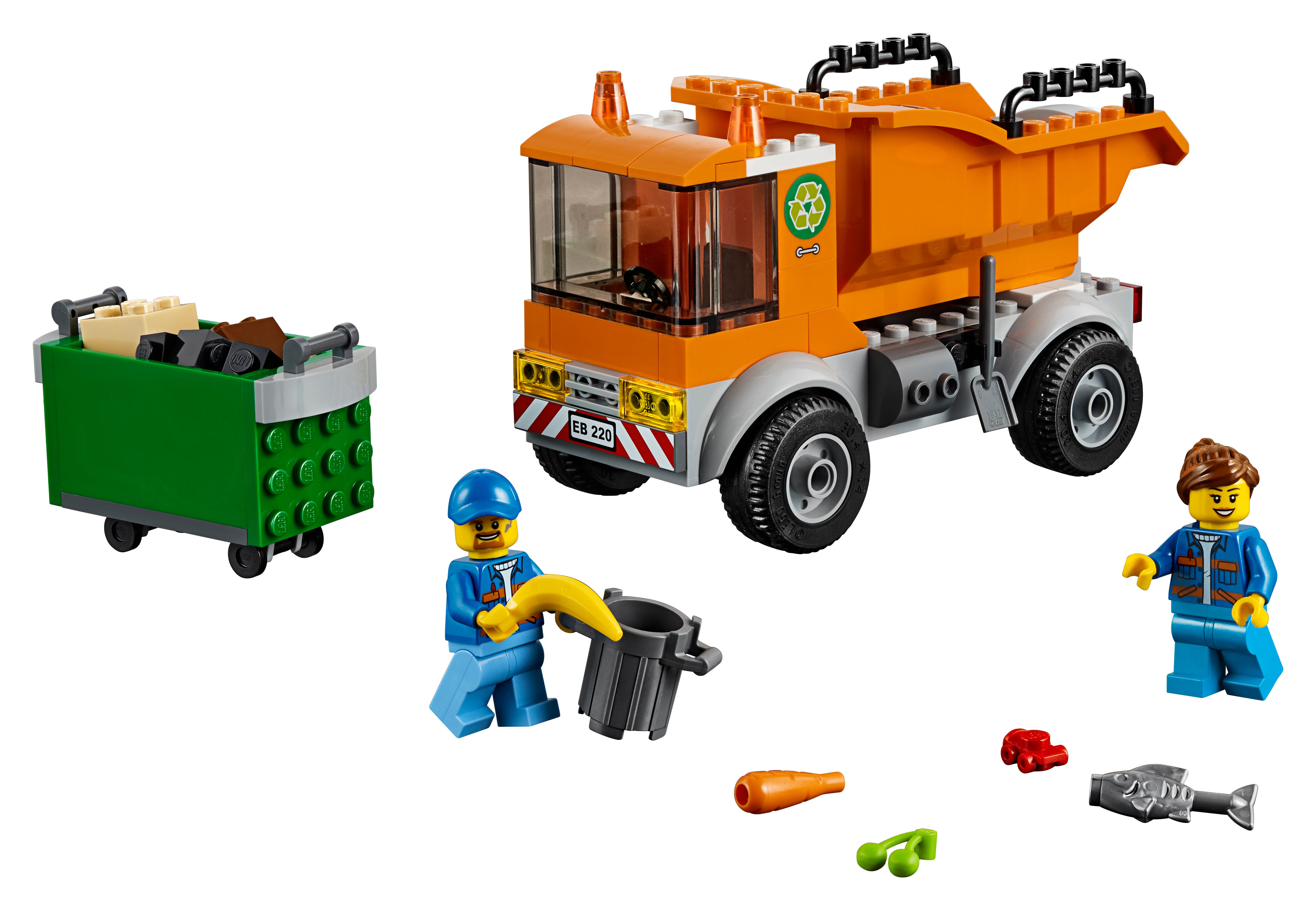 lego rubbish truck